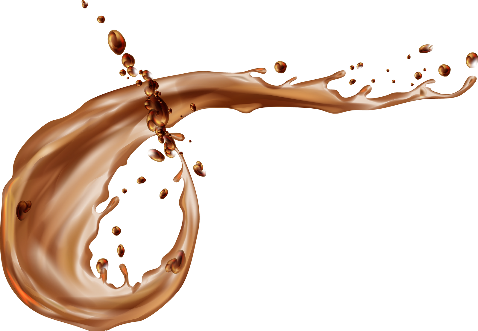 Chocolate splash